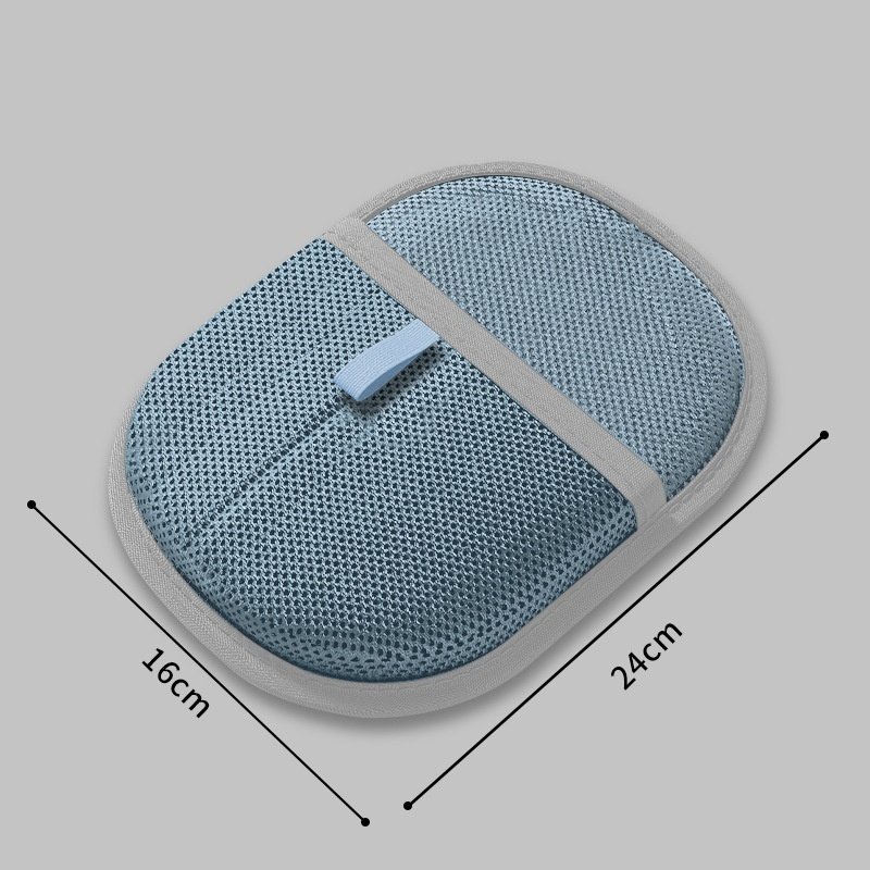 Pet Hair Remover Mitt Pet Hair Remover Gloves Deshedding Brush Glove For Dog Cat Rabbit With Long Short Curly Hair - Image 2