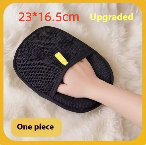 Pet Hair Remover Mitt Pet Hair Remover Gloves Deshedding Brush Glove For Dog Cat Rabbit With Long Short Curly Hair - Image 8